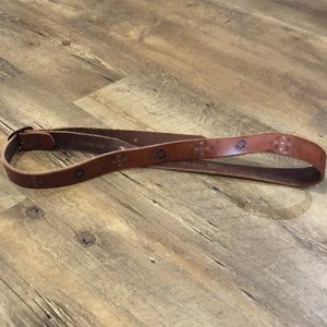 Top shop leather belt